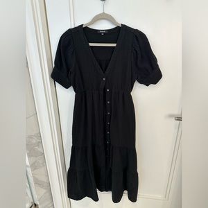 Madewell gauzey cotton midi dress